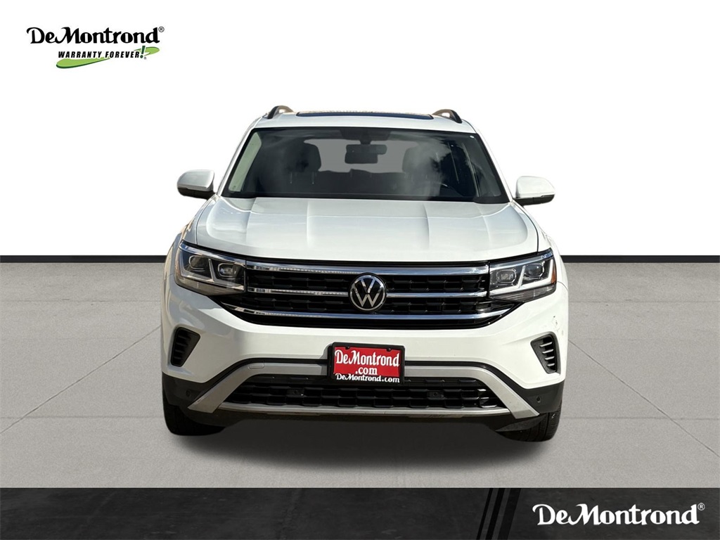 2023 Volkswagen Atlas 3.6L V6 SE w/Technology White at DeMontrond Auto Country