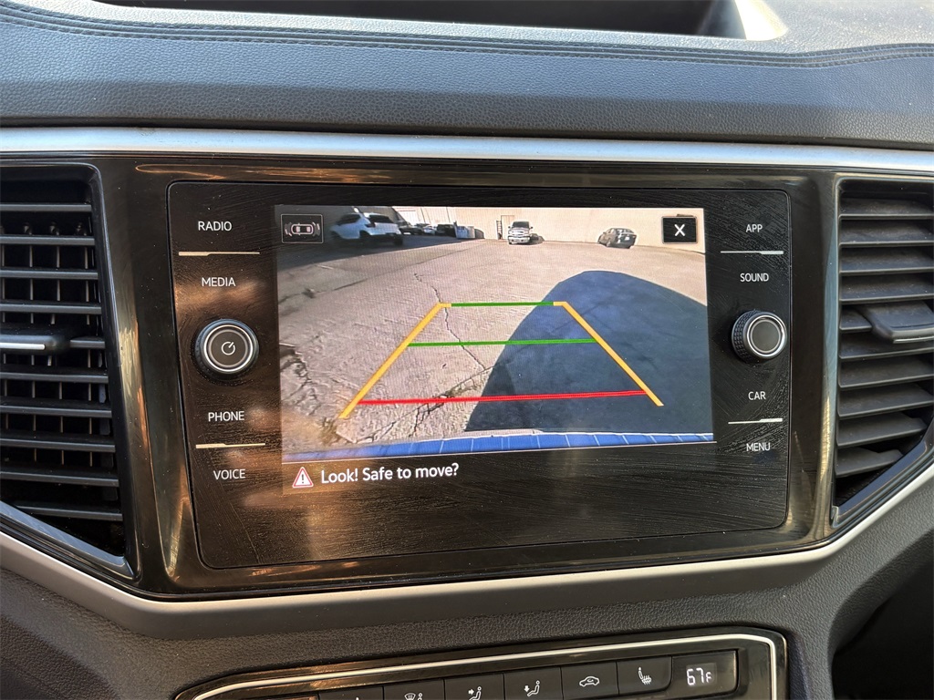 2023 Volkswagen Atlas 3.6L V6 SE w/Technology White at DeMontrond Auto Country