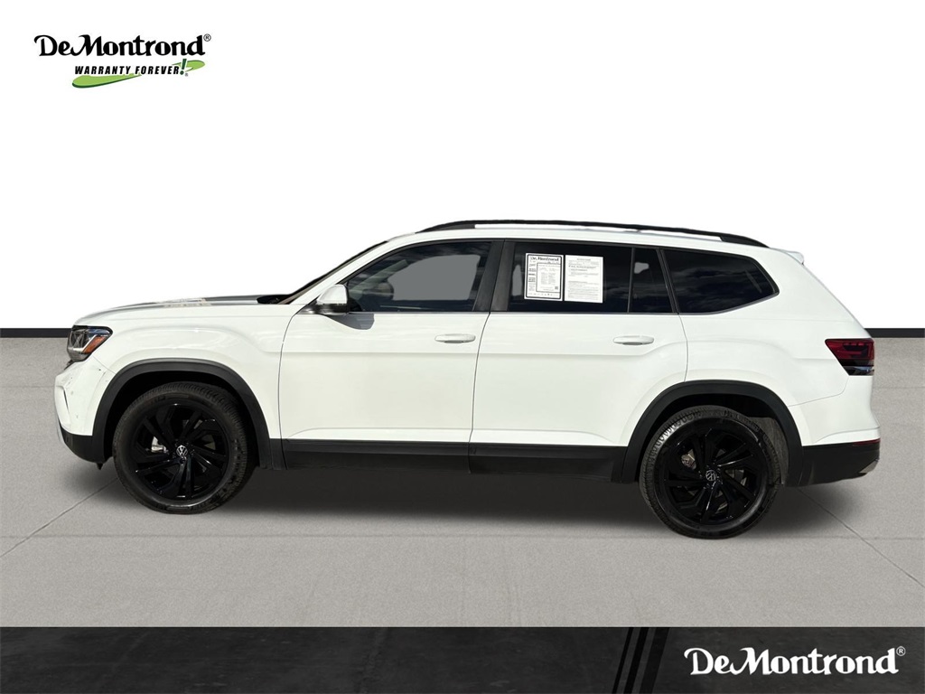 2023 Volkswagen Atlas 3.6L V6 SE w/Technology White at DeMontrond Auto Country