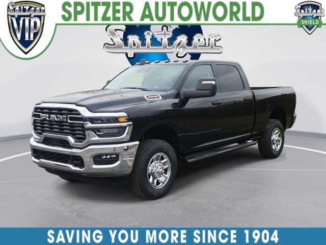 Diamond Black Crystal Pearlcoat 2026 RAM 2500 Tradesman Crew Cab 4WD Pickup Truck Four-Wheel Drive 8-Speed Automatic