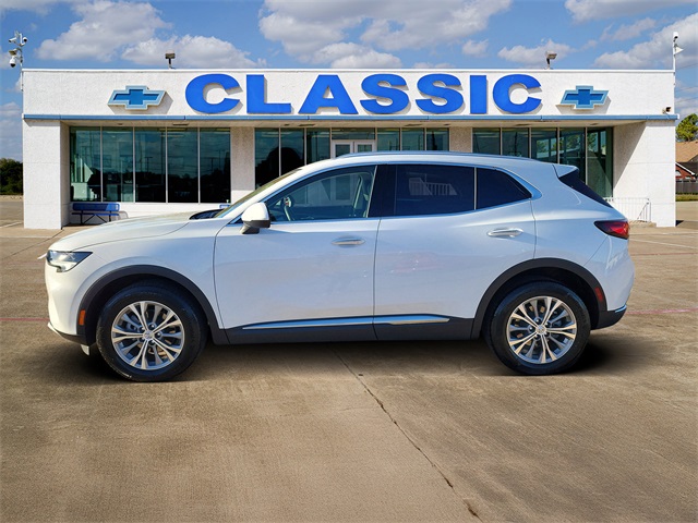 2022 Buick Envision Preferred White at Bayway Chrysler Dodge Jeep Ram