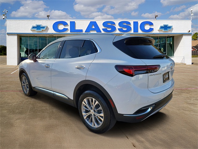 2022 Buick Envision Preferred White at Bayway Chrysler Dodge Jeep Ram