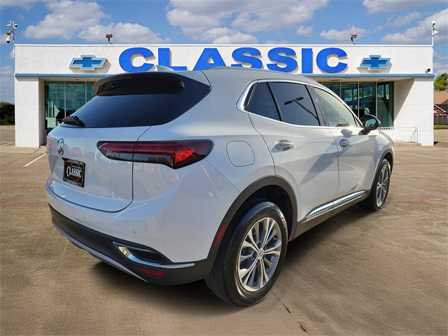 2022 Buick Envision Preferred White at Bayway Chrysler Dodge Jeep Ram