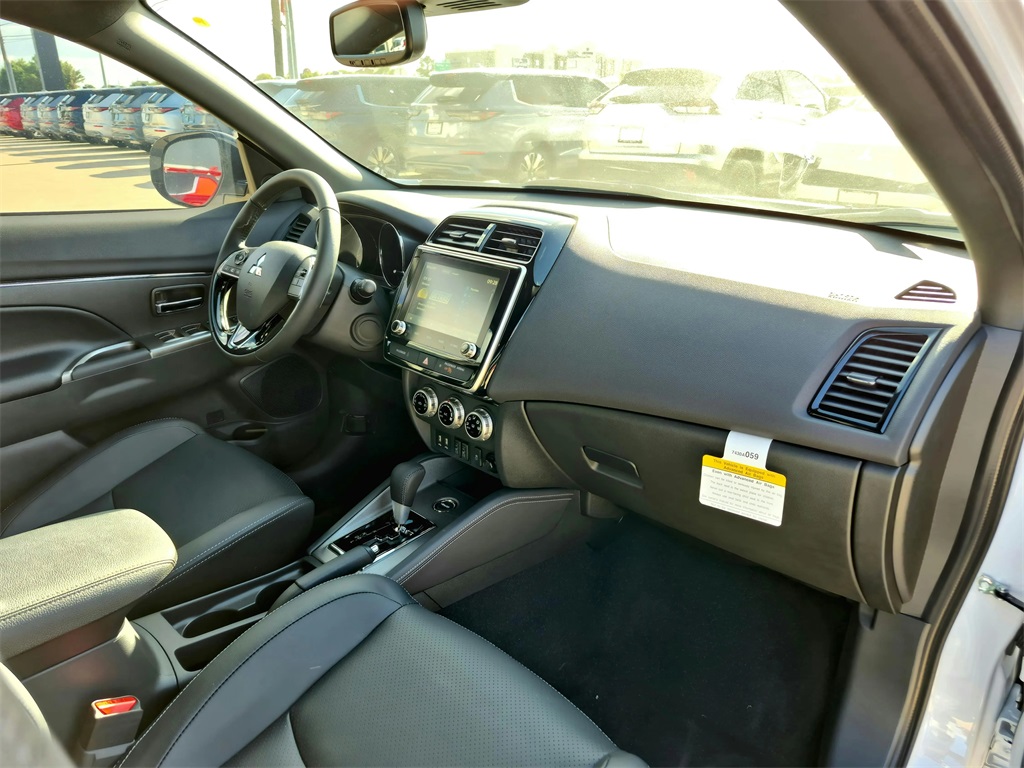 2025 Mitsubishi Outlander Sport SEL White at North Houston Mitsubishi