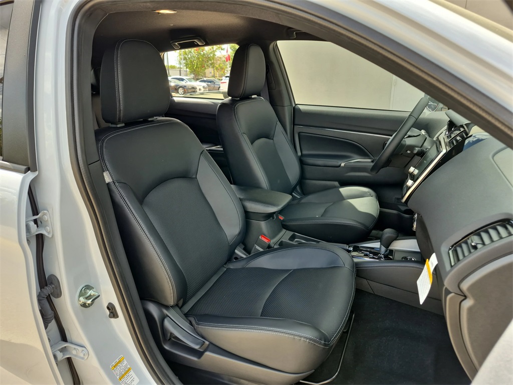 2025 Mitsubishi Outlander Sport SEL White at North Houston Mitsubishi