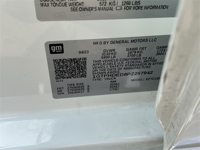 2023 GMC Sierra 1500 SLT White at Big Star Buick GMC