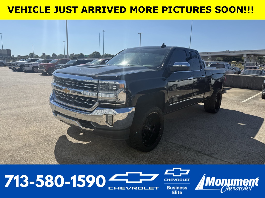 2017 Chevrolet Silverado 1500 LTZ Black at Durrett Motor Company