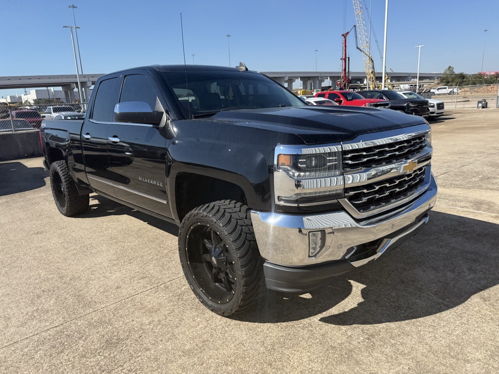 2017 Chevrolet Silverado 1500 LTZ Black at Durrett Motor Company