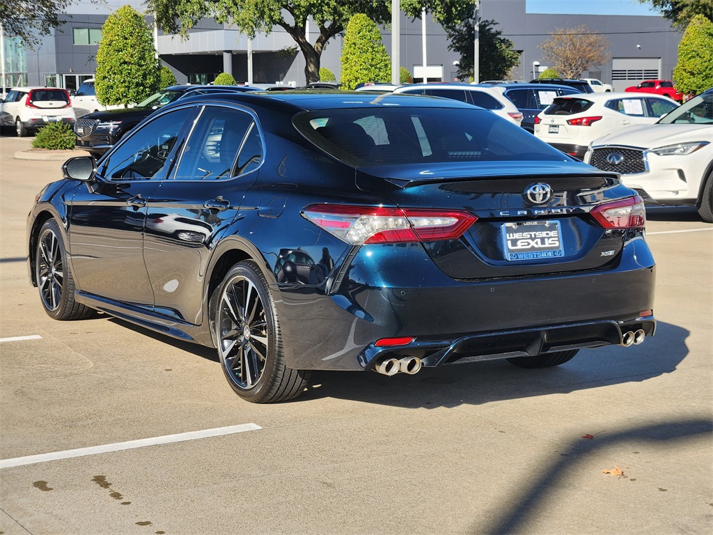 2018 Toyota Camry XSE Blue at Autostrade