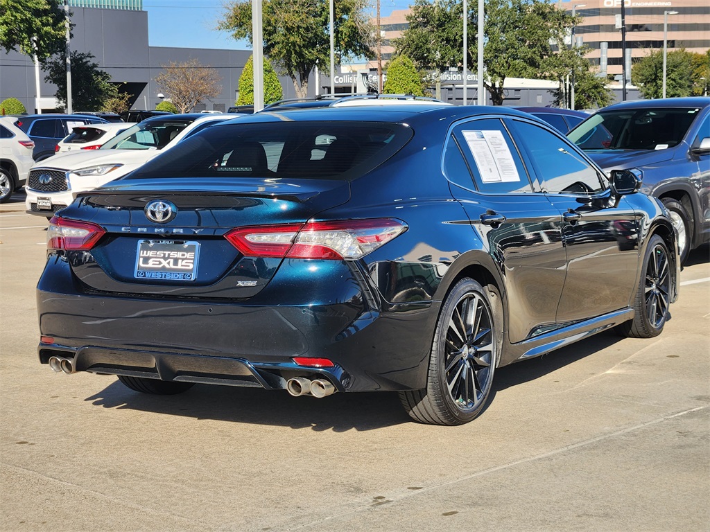 2018 Toyota Camry XSE Blue at Autostrade