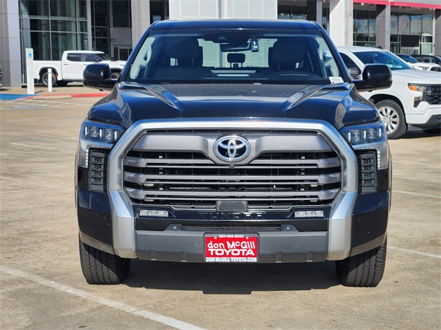 2024 Toyota Tundra Hybrid Limited Black at Don McGill Toyota