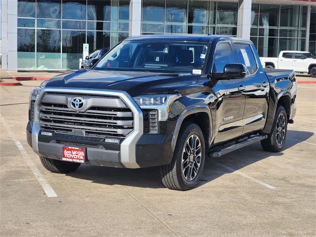 2024 Toyota Tundra Hybrid Limited Black at Don McGill Toyota