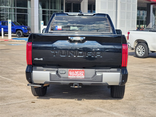 2024 Toyota Tundra Hybrid Limited Black at Don McGill Toyota