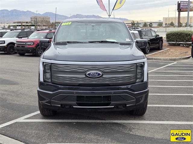 Certified 2022 Ford F-150 Lightning Lariat with VIN 1FTVW1EL8NWG06891 for sale in Las Vegas, NV