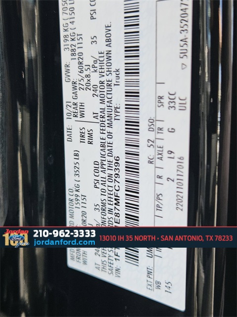 Used Car 2021 Ford F-150  Xlt For Sale Under $35,000 In San Antonio, Texas