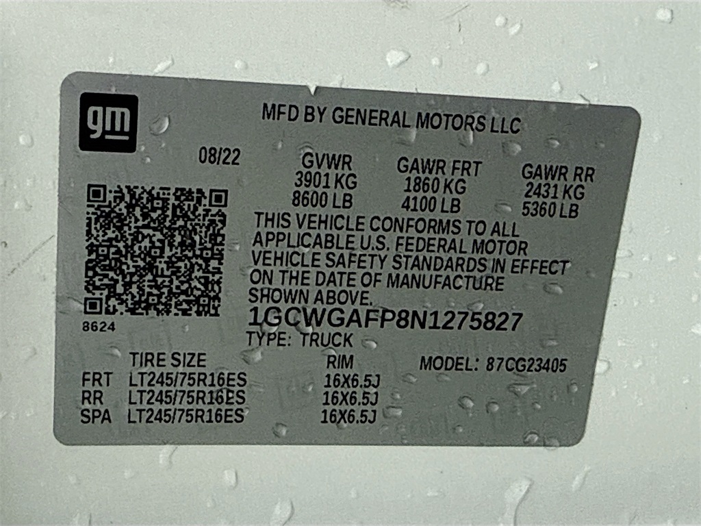 2022 Chevrolet Express 2500 Work Van White at Classic Elite Chevrolet Sugar Land