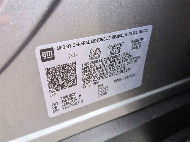 2026 Chevrolet Equinox LT for sale at PATRIOT CHEVROLET OF LIMERICK