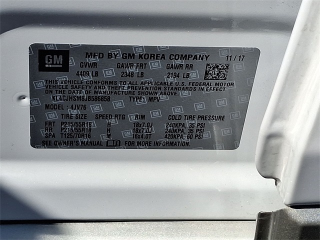 2018 Buick Encore Premium for sale at PATRIOT BUICK GMC OF BOYERTOWN