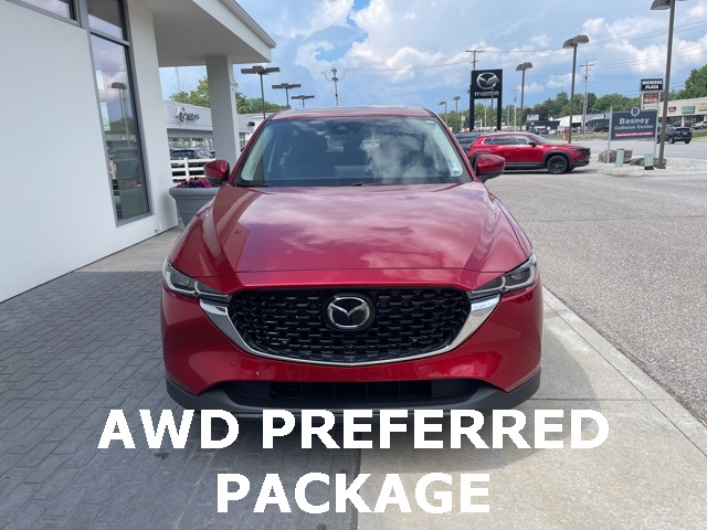 Red 2023 MAZDA CX-5 for sale in South Bend, IN Photo 2
