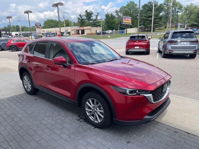Red 2023 MAZDA CX-5 for sale in South Bend, IN Photo 3