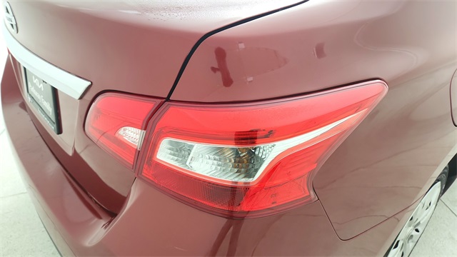 2016 Nissan Sentra SV Red at Bravo Nissan