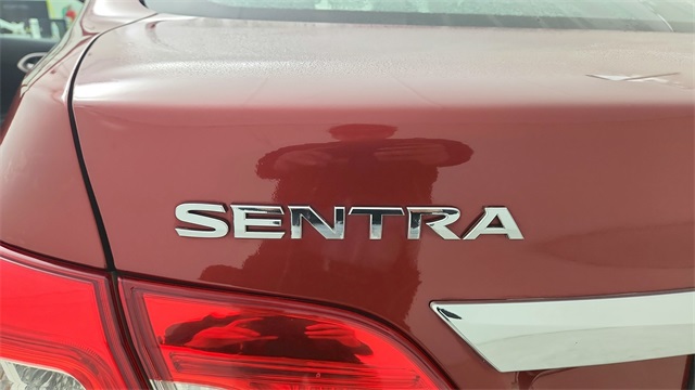 2016 Nissan Sentra SV Red at Bravo Nissan