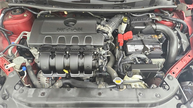 2016 Nissan Sentra SV Red at Bravo Nissan