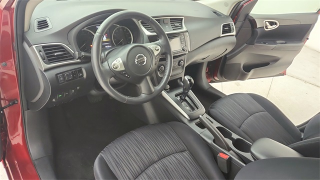 2016 Nissan Sentra SV Red at Bravo Nissan