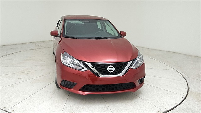 2016 Nissan Sentra SV Red at Bravo Nissan