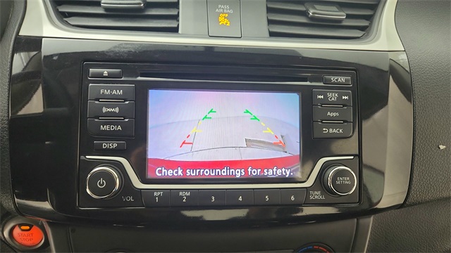 2016 Nissan Sentra SV Red at Bravo Nissan