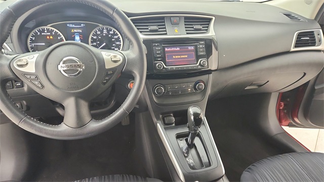 2016 Nissan Sentra SV Red at Bravo Nissan