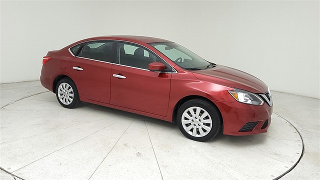2016 Nissan Sentra SV Red at Bravo Nissan