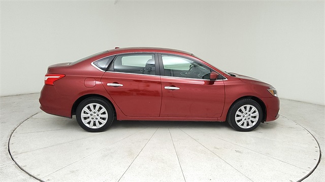 2016 Nissan Sentra SV Red at Bravo Nissan