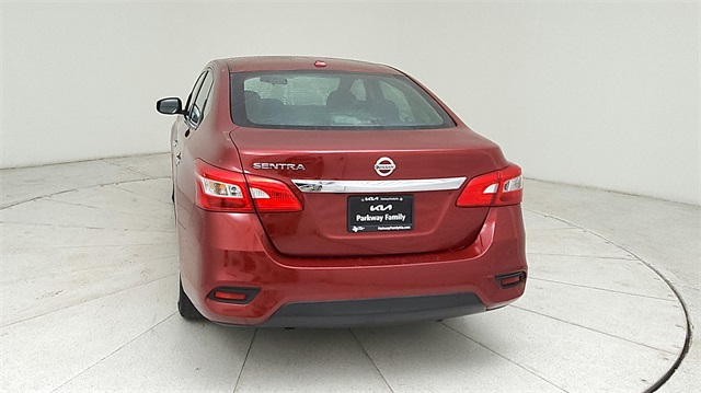 2016 Nissan Sentra SV Red at Bravo Nissan