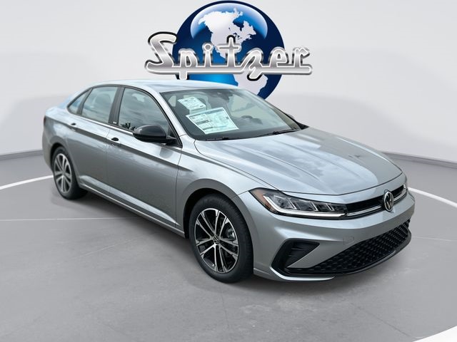 Silver 2026 Volkswagen Jetta Sedan Front-Wheel Drive 8-Speed Automatic