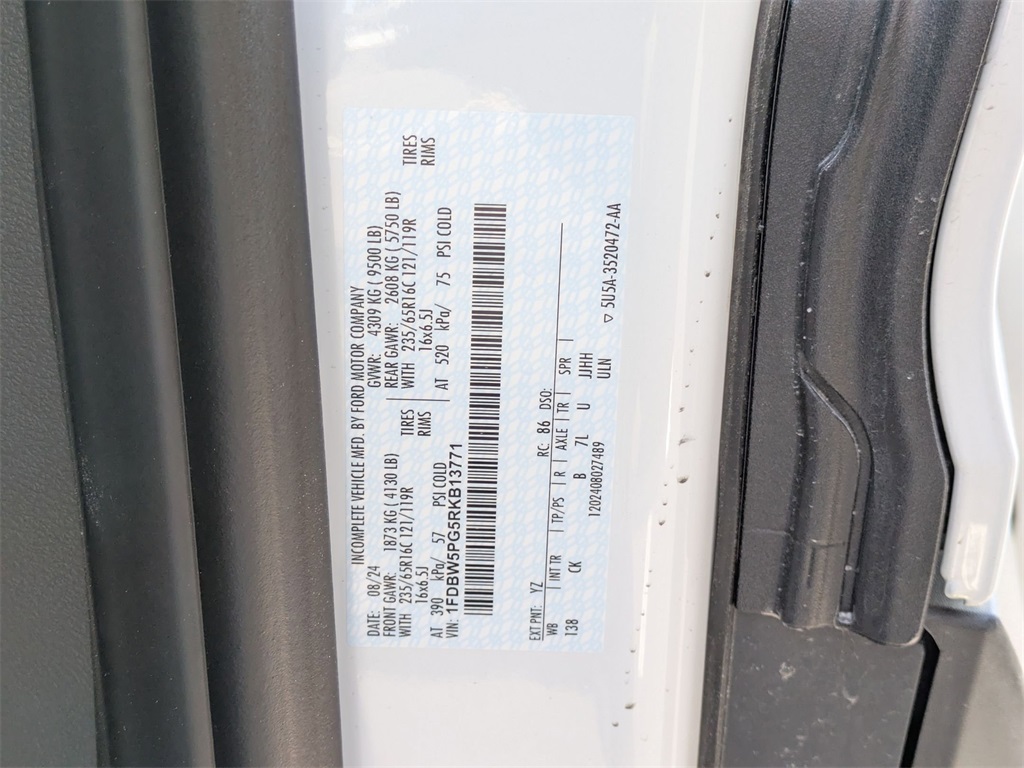New 2024 Ford Transit-350 For Sale in Findlay, OH