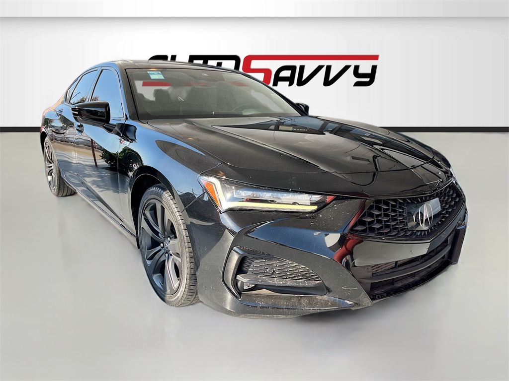 2021 Acura TLX A-Spec Package Black at Westside Lexus
