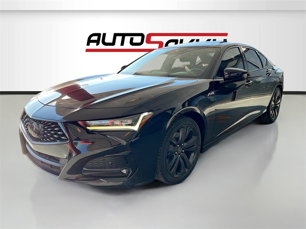 2021 Acura TLX A-Spec Package Black at Westside Lexus