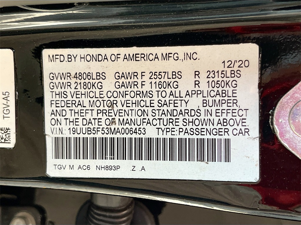 2021 Acura TLX A-Spec Package Black at Westside Lexus