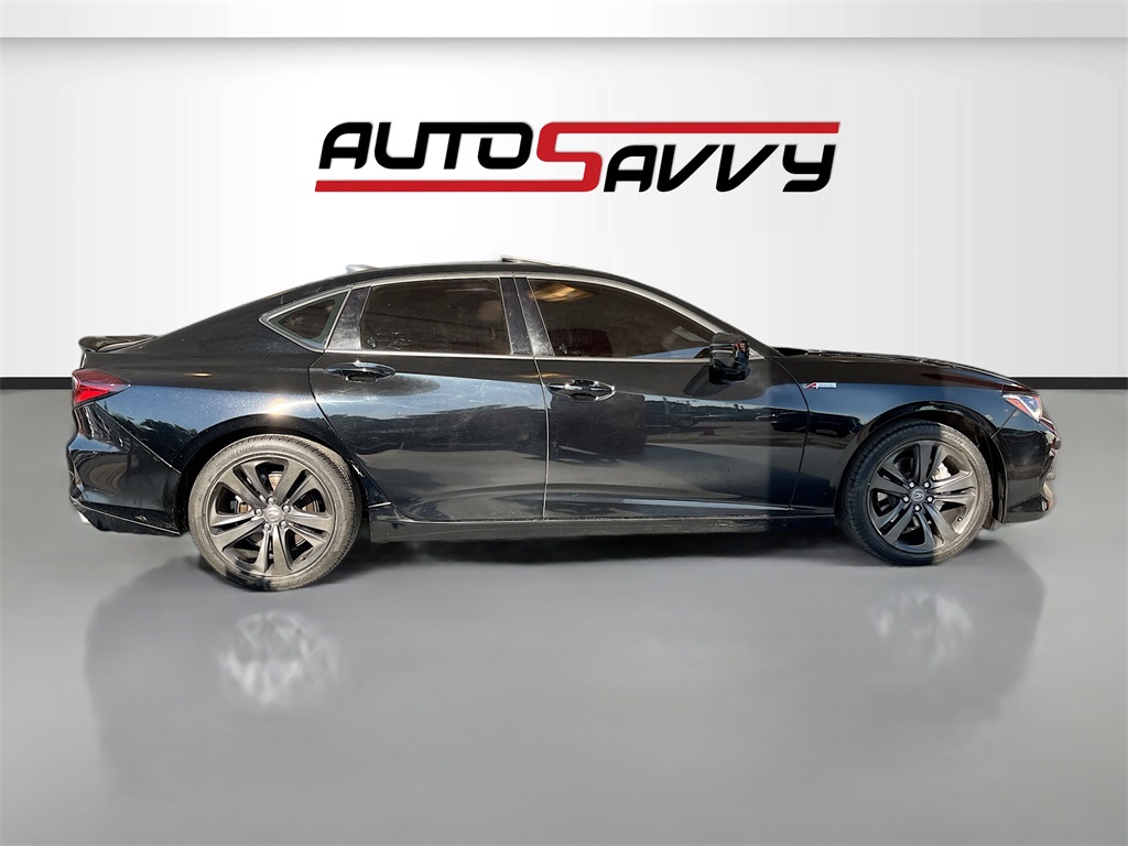 2021 Acura TLX A-Spec Package Black at Westside Lexus