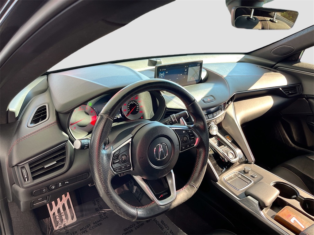 2021 Acura TLX A-Spec Package Black at Westside Lexus