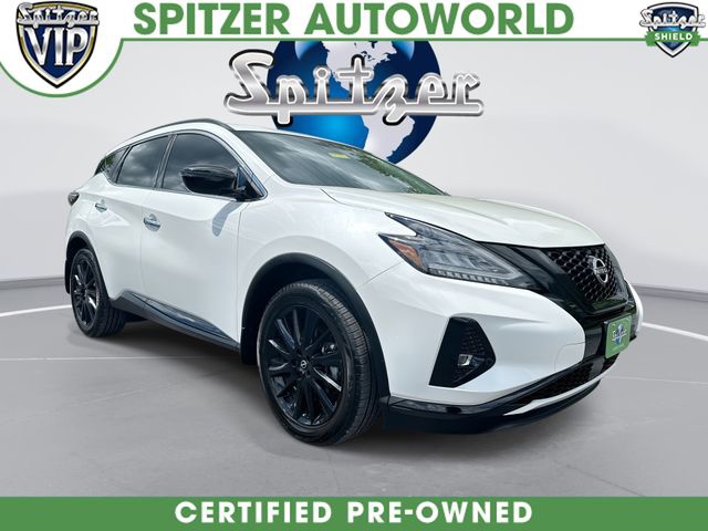 Pearl White Tricoat 2024 Nissan Murano SUV / Crossover All-Wheel Drive Continuously Variable Transmission