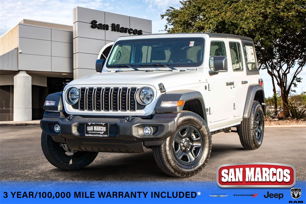 New Car 2025 Jeep Wrangler  Sport For Sale Under $50,000 In San Marcos, Texas