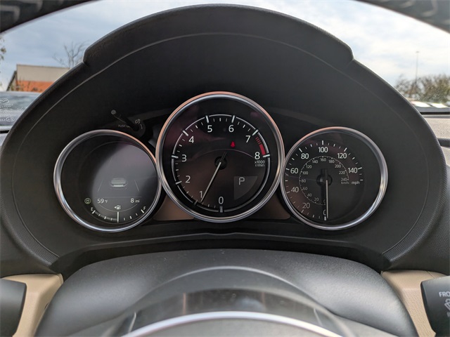 2025 Mazda MX-5 Miata RF Grand Touring White at Joe Myers Mazda Kia