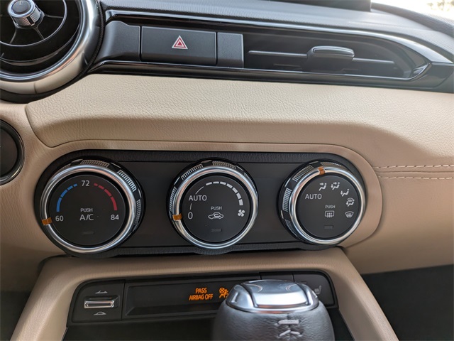 2025 Mazda MX-5 Miata RF Grand Touring White at Joe Myers Mazda Kia