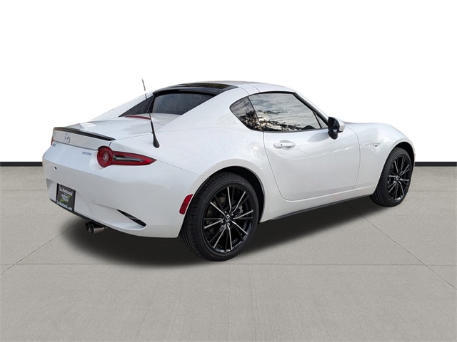 2025 Mazda MX-5 Miata RF Grand Touring White at Joe Myers Mazda Kia