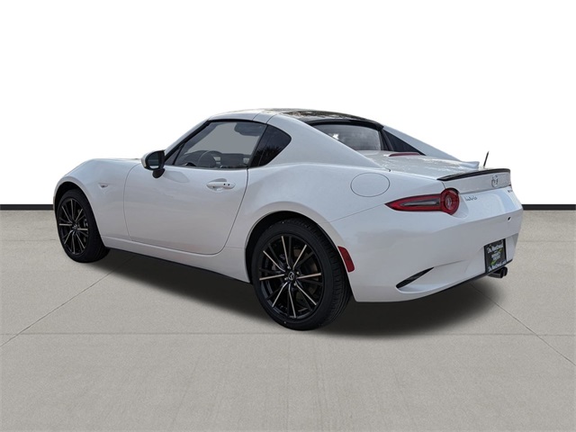 2025 Mazda MX-5 Miata RF Grand Touring White at Joe Myers Mazda Kia