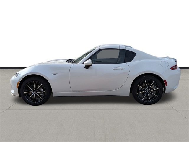 2025 Mazda MX-5 Miata RF Grand Touring White at Joe Myers Mazda Kia