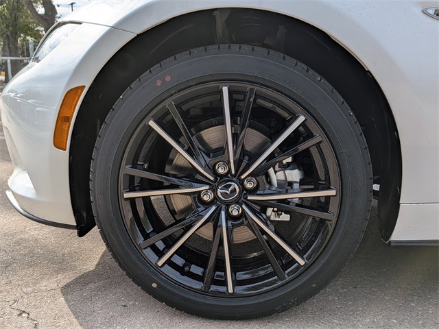 2025 Mazda MX-5 Miata RF Grand Touring White at Joe Myers Mazda Kia
