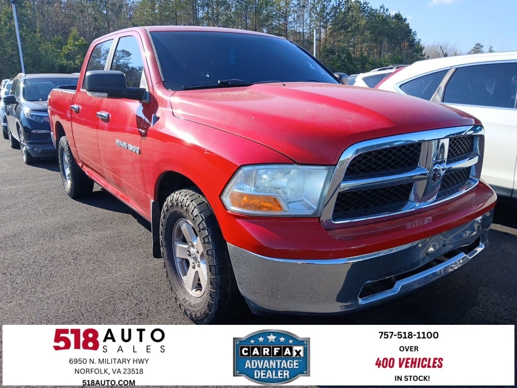 2012 RAM 1500 SLT Crew Cab 4WD